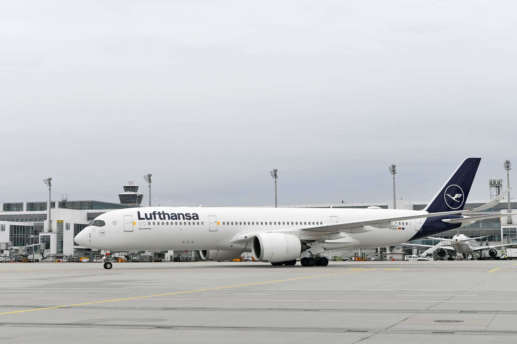 Lufthansa A350-900 à Munich
